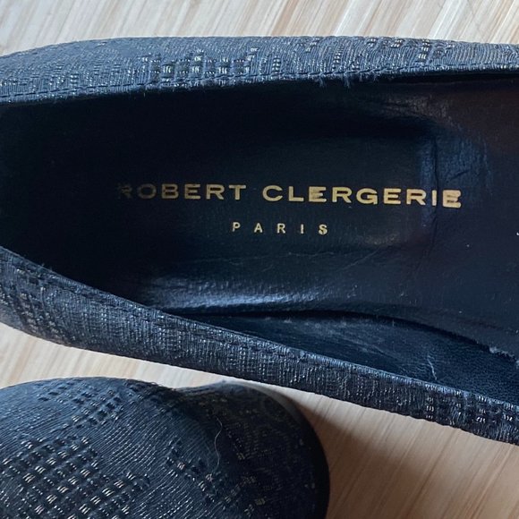 Vintage Robert Clergerie brocade pumps, size 6 - Picture 7 of 10